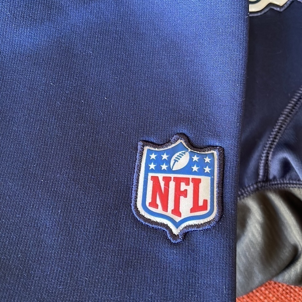 Nike Therma Fit On Field apparel Mens Patriots Zip Up Hoodie Size Large - Picture 7 of 8